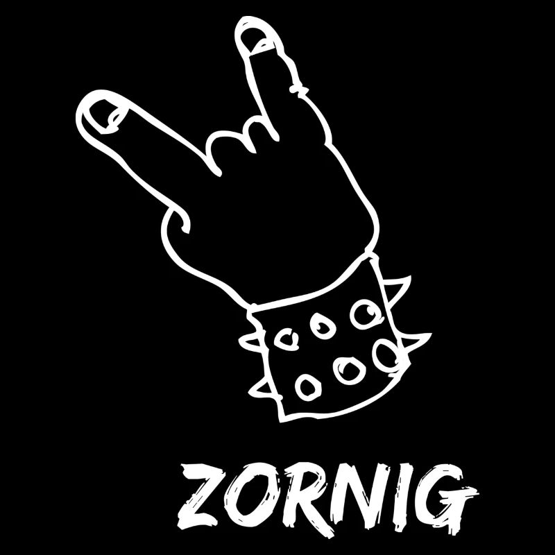 Zornig