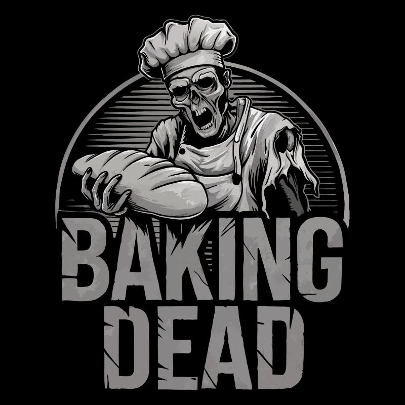 Baking Dead Zombie Bäcker gruseliger Bäcker