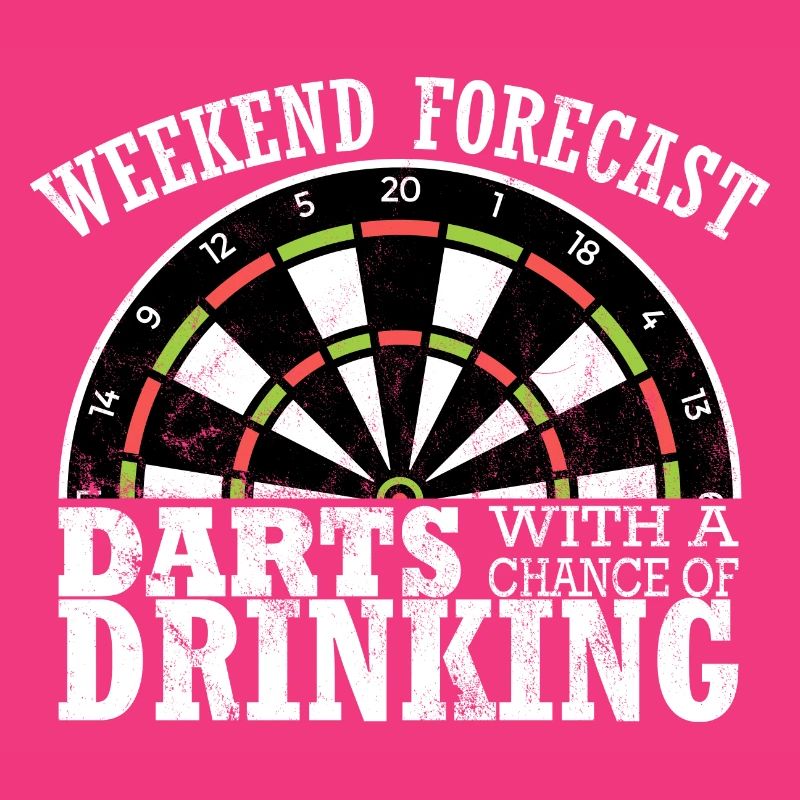 Darts Funny Weekend Drinking Play Darts Player