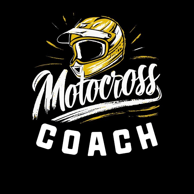 Motocross-Junge Coach