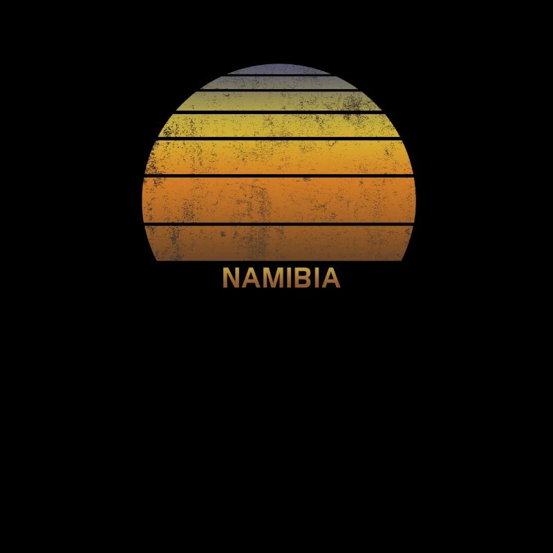 Retro Namibia Sunset Vintage Native African