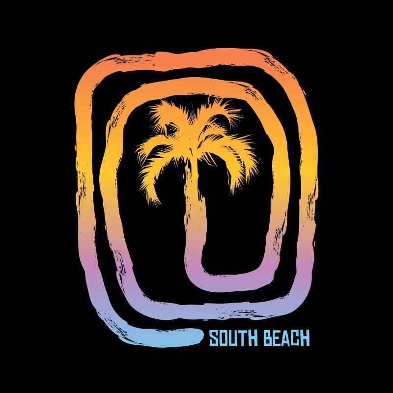 Souvenir de palmier Cool South Beach Florida