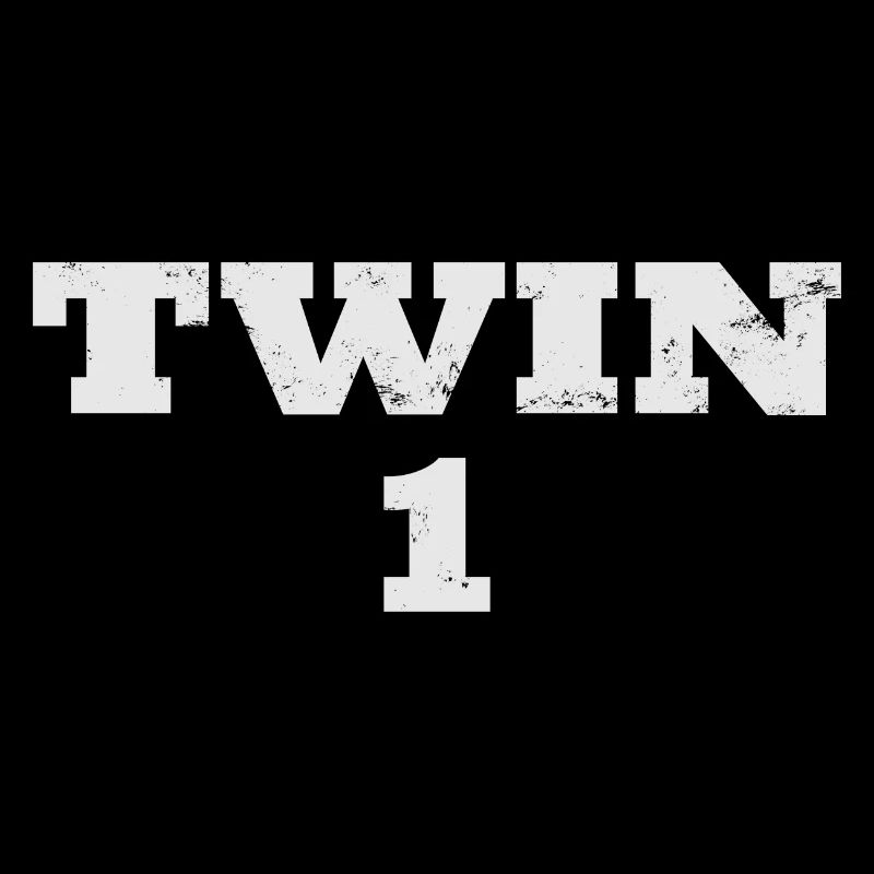 Twin Number One Funny Twin