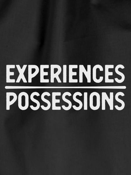 Experiences over Possessions Mindfulness Adventure