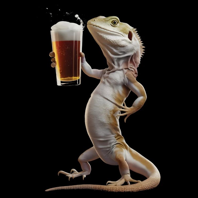 Eidechse Bier