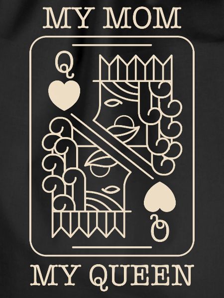 Mother, Queen, Poker Card