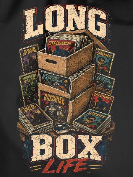 Comic Sammler Long Box Life