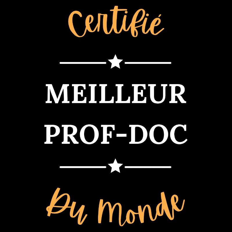 Certifié meilleur prof doc du monde
