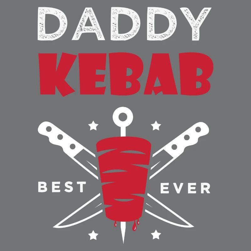 daddy kebab cadeau papa chef meilleur kebab