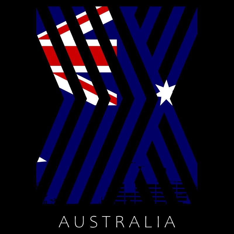Australia Flag Down Under Australian Flag