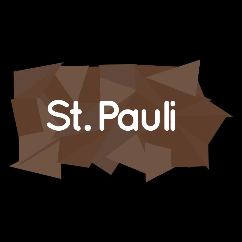 St. Pauli braun/weiß
