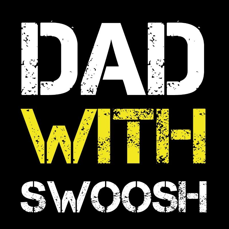 Dad with swoosh