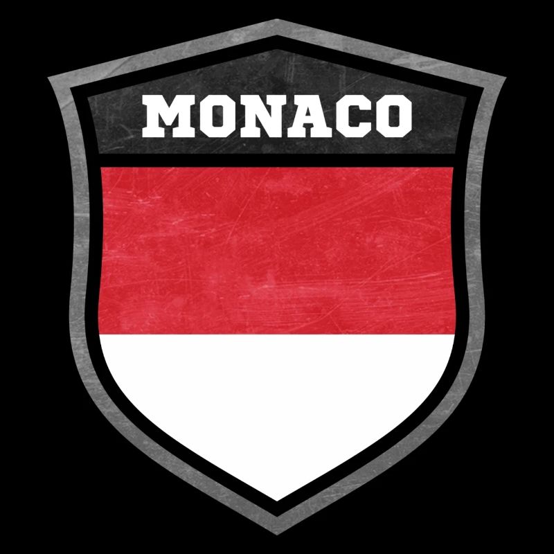 Monaco Schild Logo Emblem