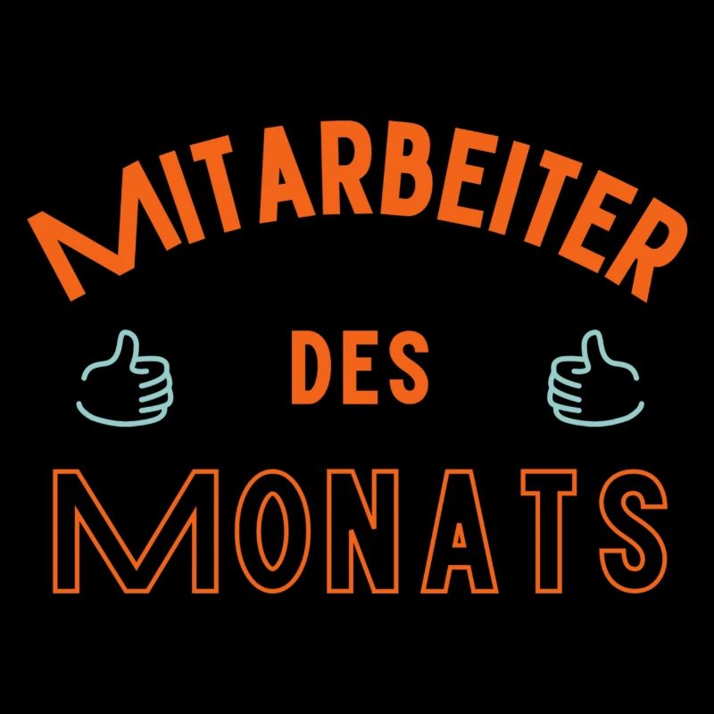 "Mitarbeiter des Monats" Design