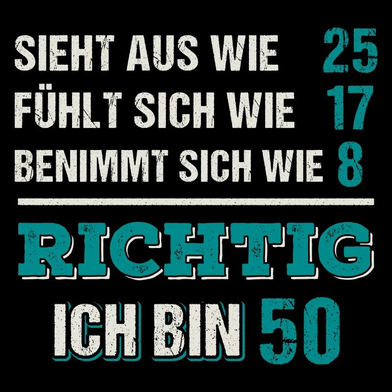 Ich Bin 50. Geburtstagsgeschenk Geburtstag Fünfzig
