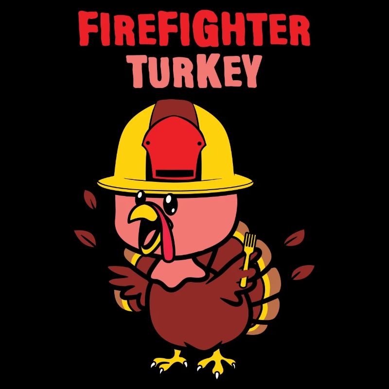 Firefighter Turkey Thanksgiving