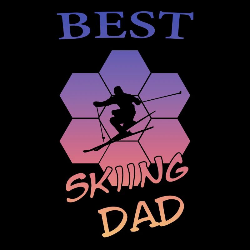 best skiing dad
