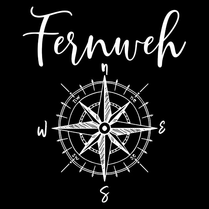 Fernweh Kompass Reiselustig Reisen Backpacker