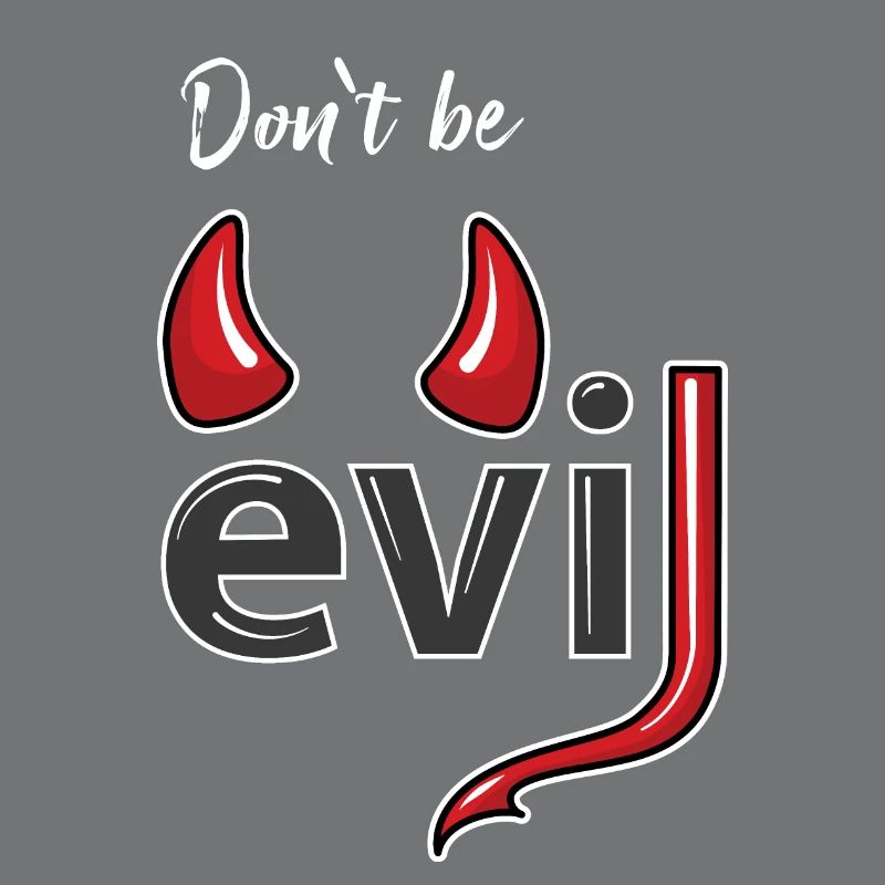 Don't be evil - Devil's Horns