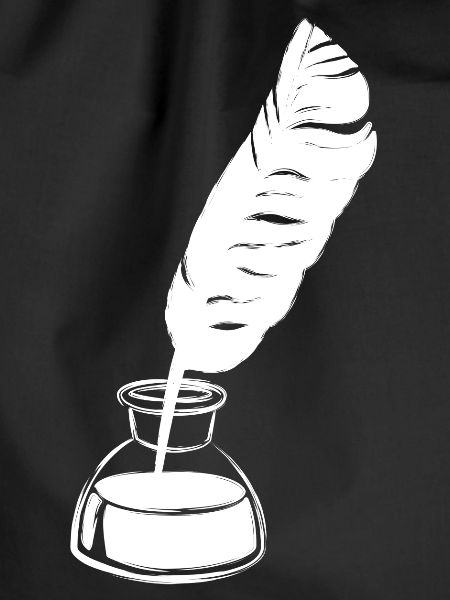 Poetry lyric ink pen