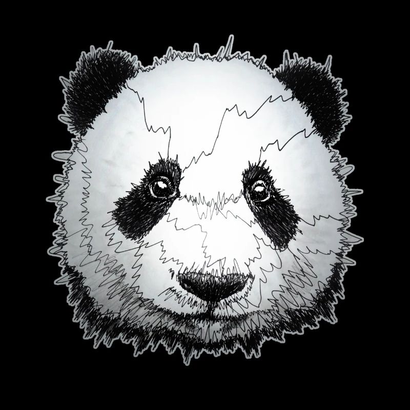 Panda - cooler Pandabär - einzigartiges Design