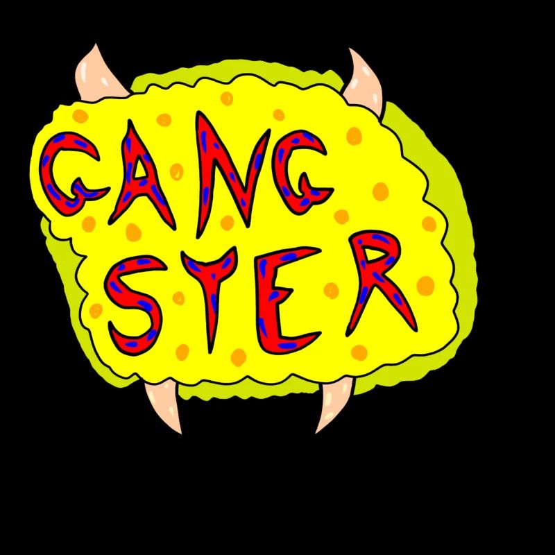 Gangster design tee
