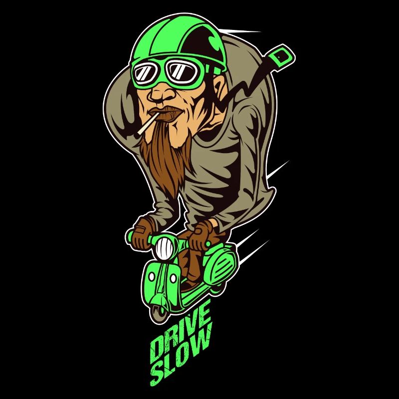 Scooterman Drive Slow Geschenkidee