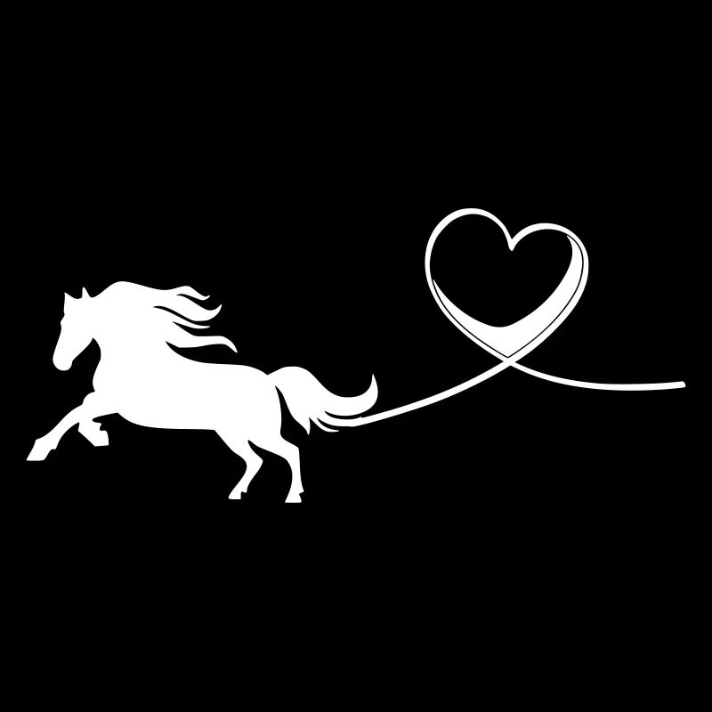 Pferd Herz Liebe