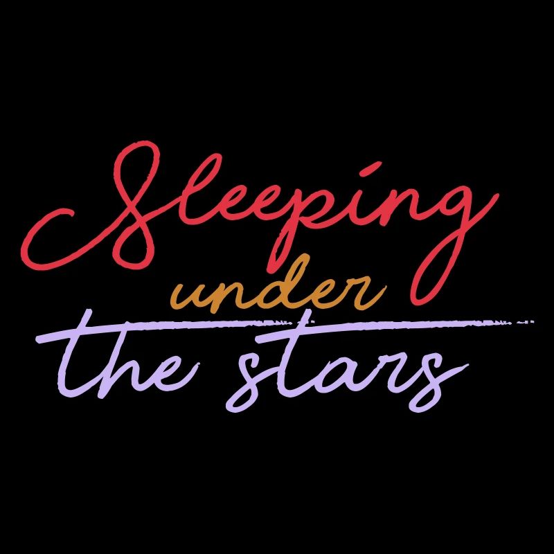 Sleeping under the stars
