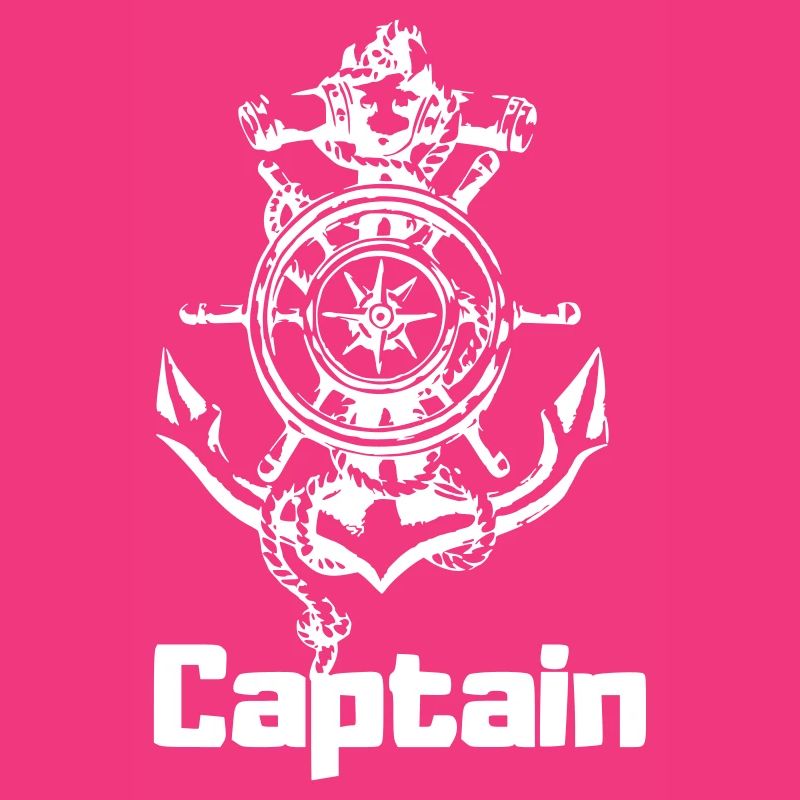 anchor compass steering wheel captain
