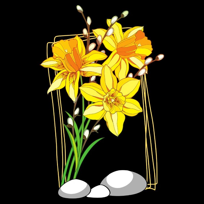 Fleur jaune - Cadeau Jonquille