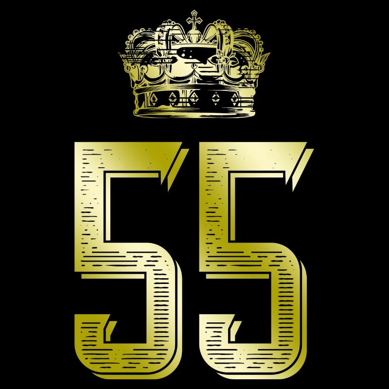 55 Number crown