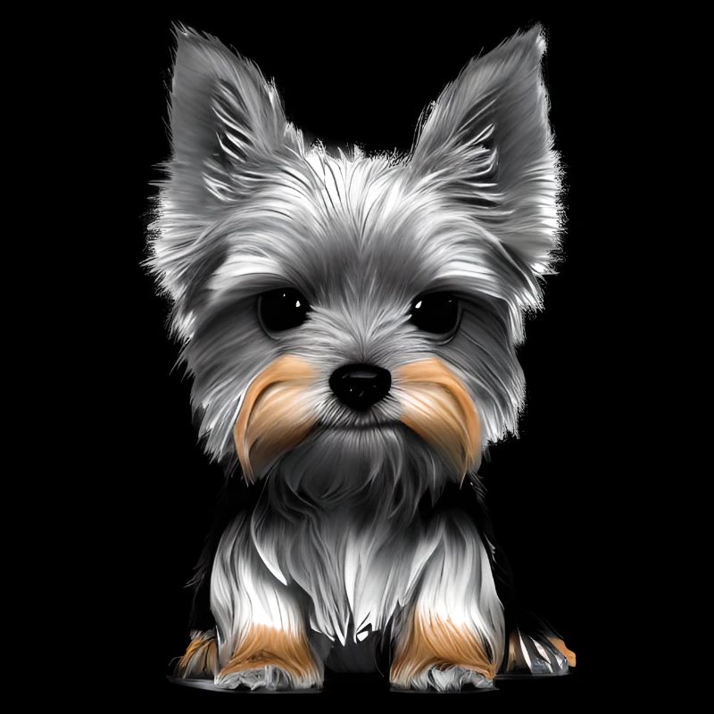 propriétaire de chiot chien Yorkshire Terrier