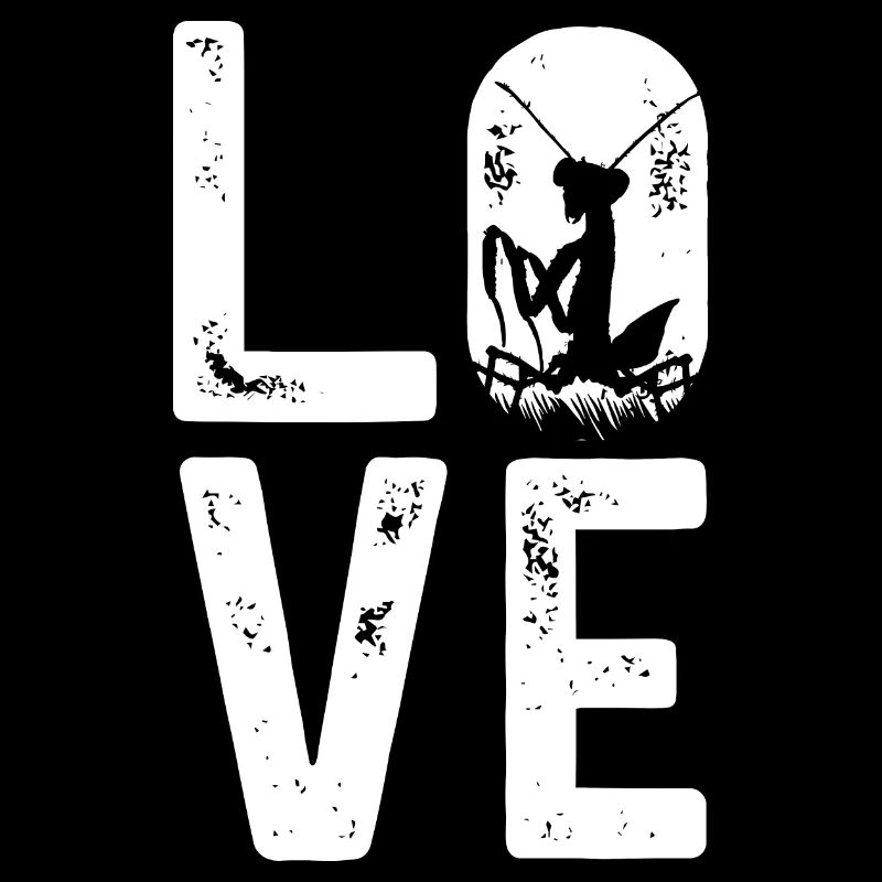 Praying mantis, insect collector, entomologist