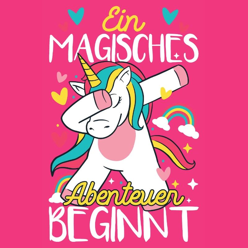 Dabbendes Einhorn Schultüte Einschulung