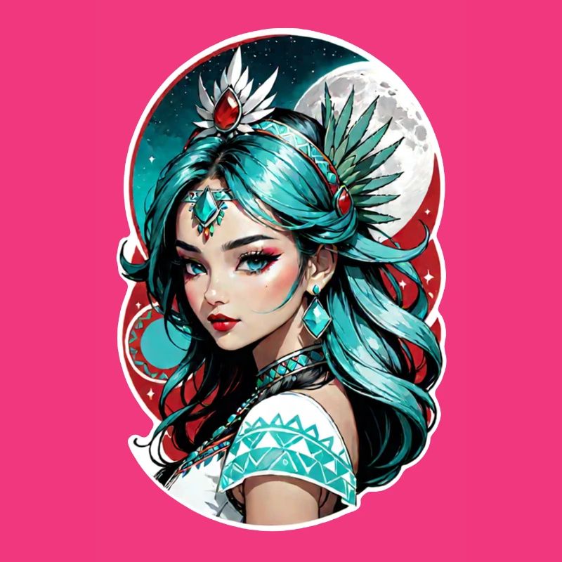 princesse indienne - aztek