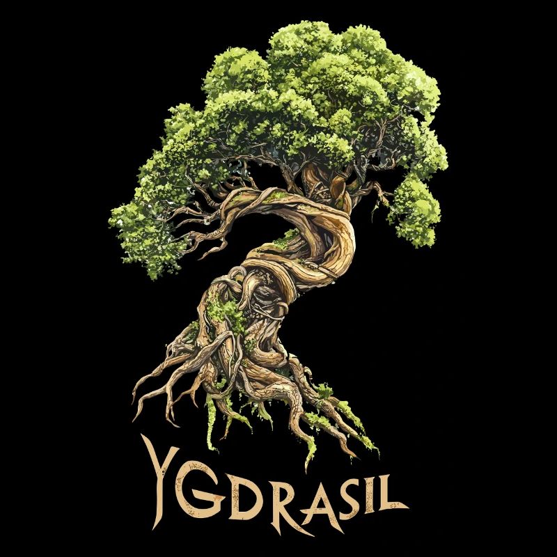 Viking Vikings Ygdrasil Tree Edda Odin Wotan
