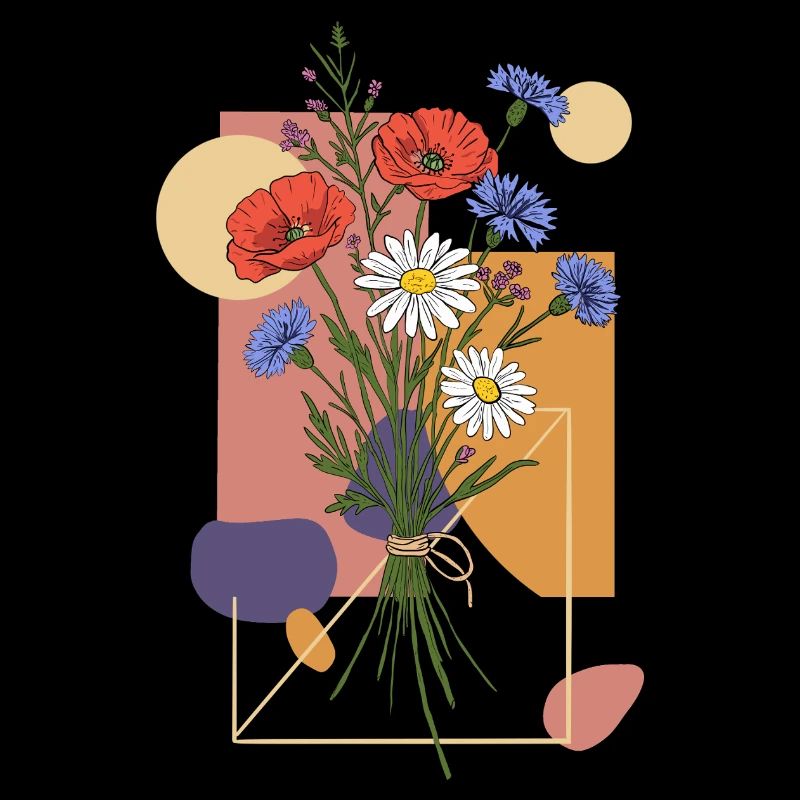 Un bouquet de fleurs sauvages