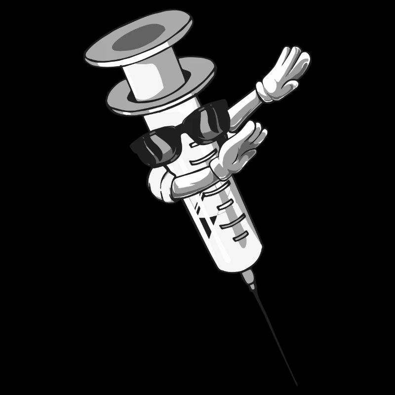 Spritze Dabbing Impfung impfen Dab