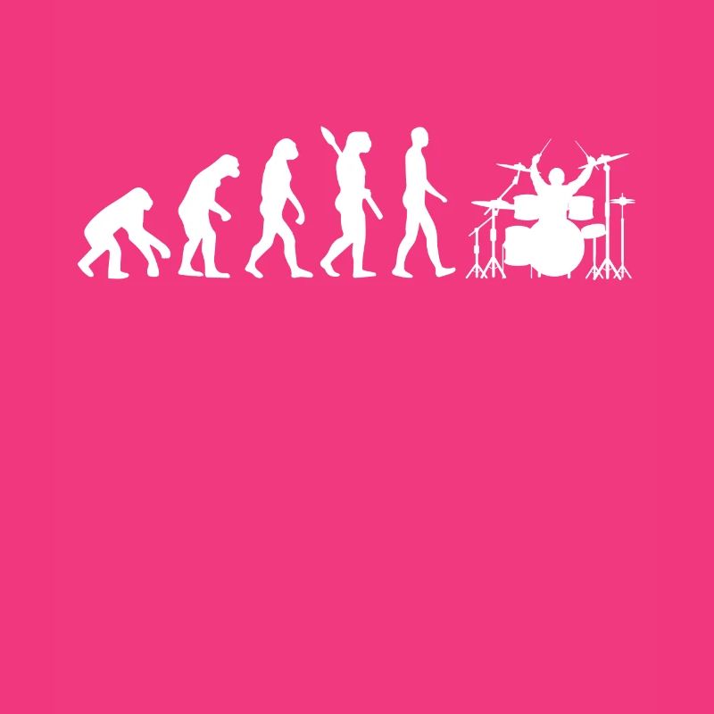 Drummer Drums Evolution Cadeau de batteur