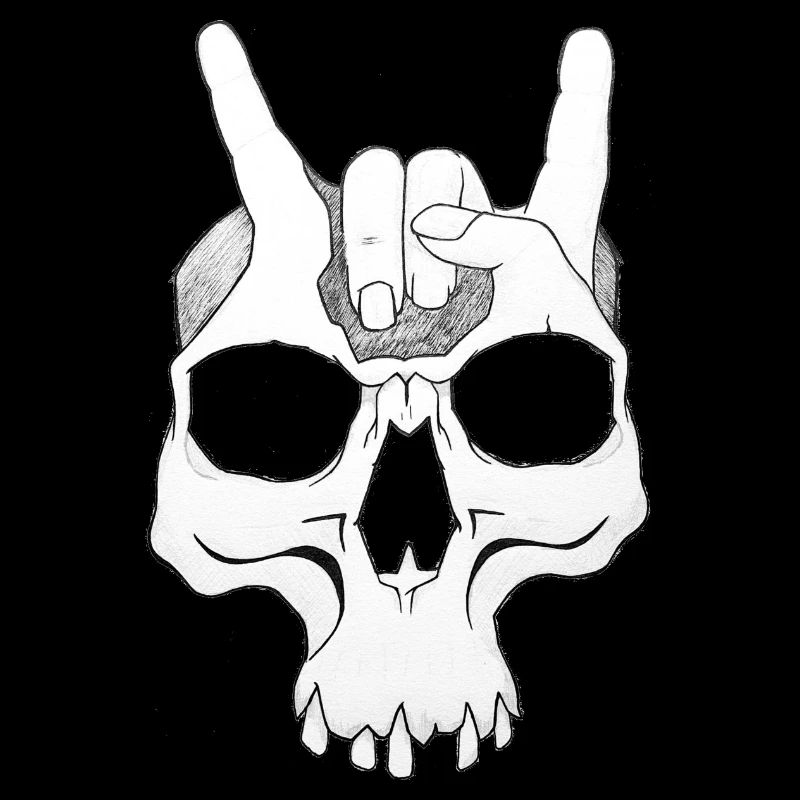 Rock Skull