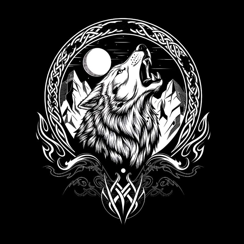 Wikinger-Wolf