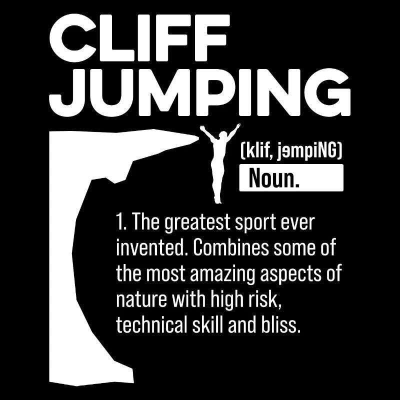Cliff Jumping Noun Definition Tombstoning Cliff Di