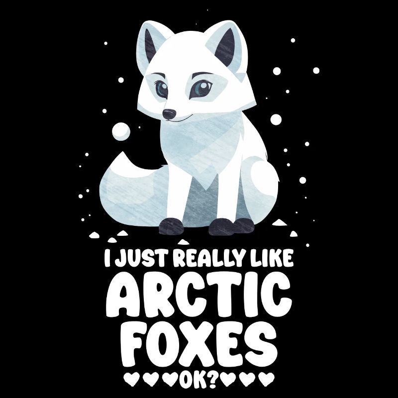Cute arctic fox gift