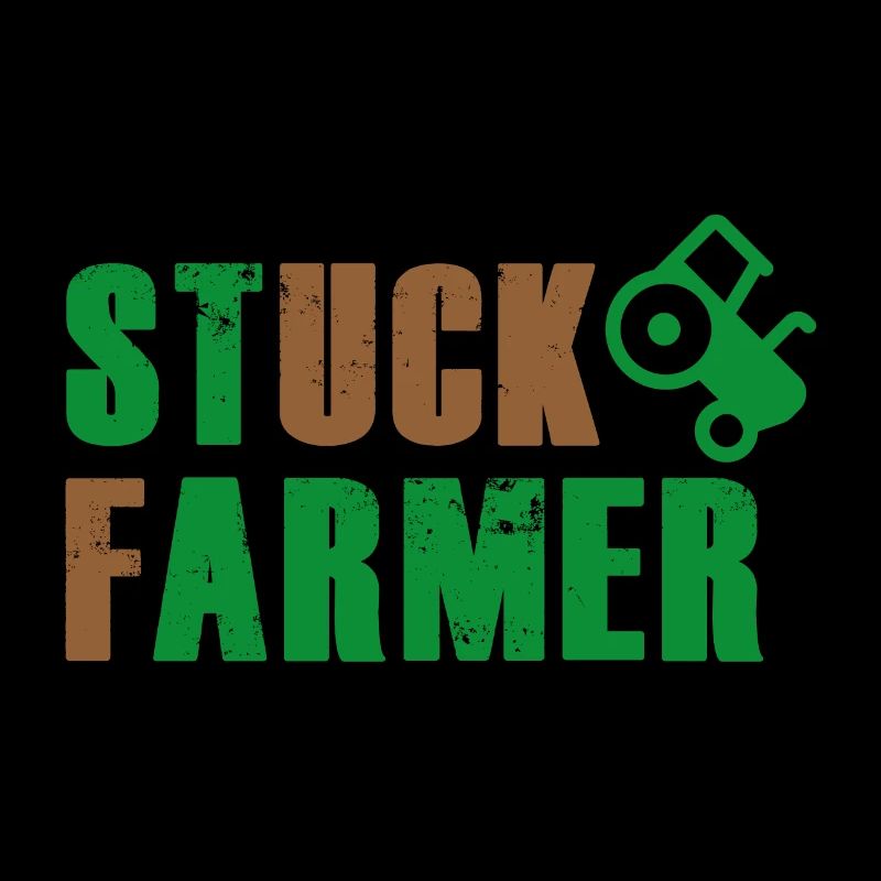 STUCK FARMER GREEN BROWN