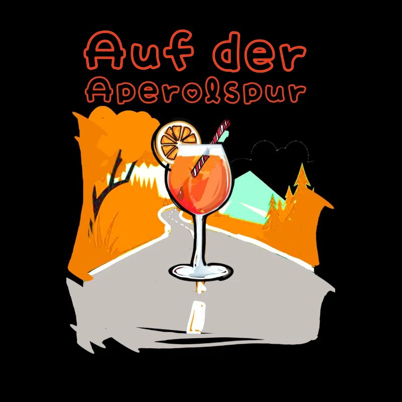 Landscape,Cocktail, aperolspur, spritz