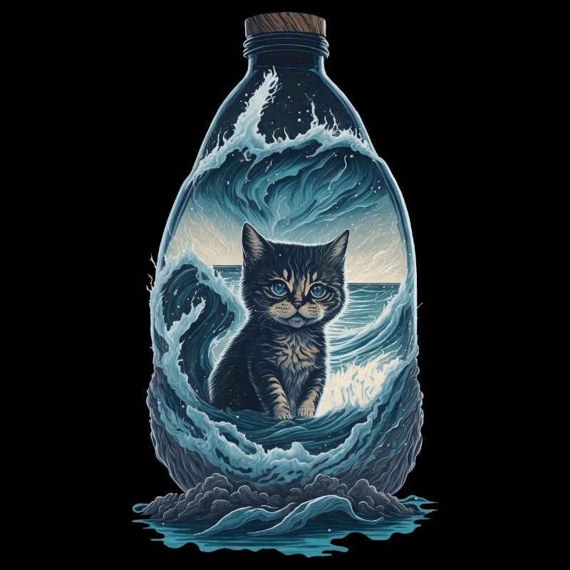 Cat Bottle