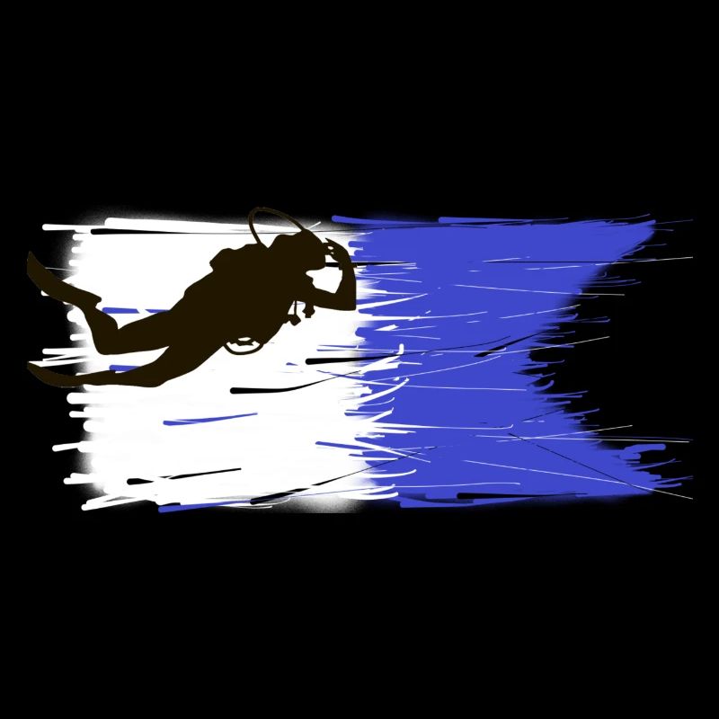 Scuba Alpha flag