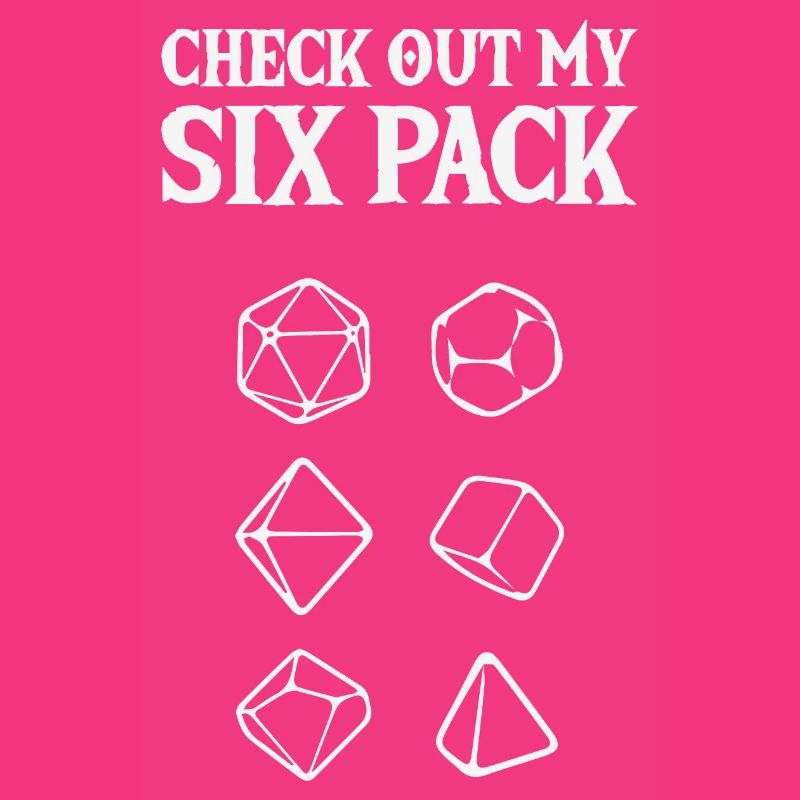 Dungeons cube RPG Check Out My Six Pack Tabletop