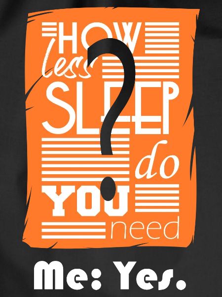 How little sleep?
